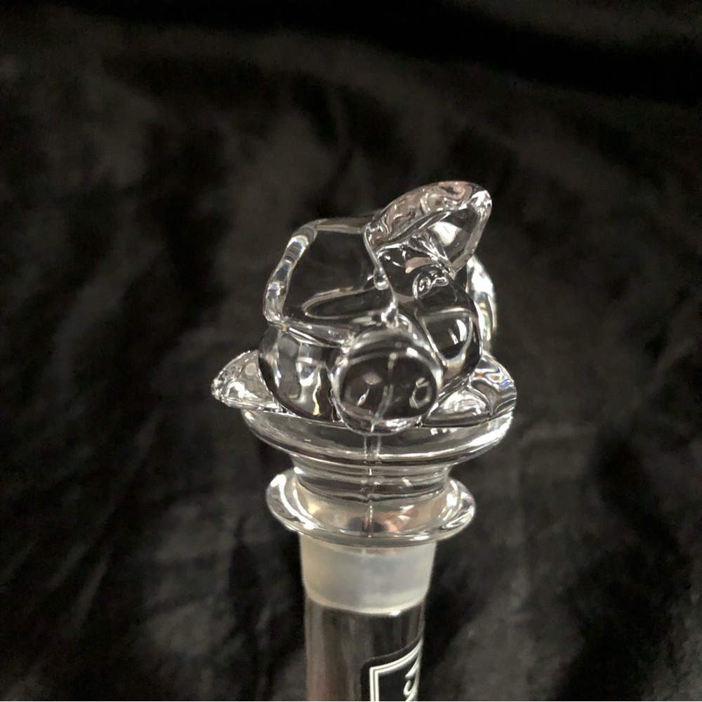 Vintage Mikasa Crystal Bottle Stopper - Farm Friend Pig - Picture 13 of 15